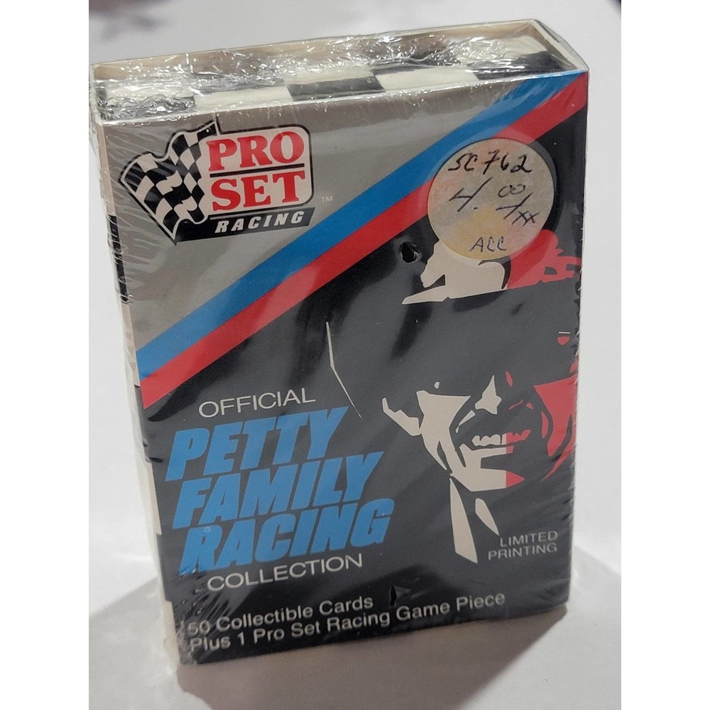 1991 Pro Set Petty Family 50 Card Factory Sealed Racing Set – Richard Petty